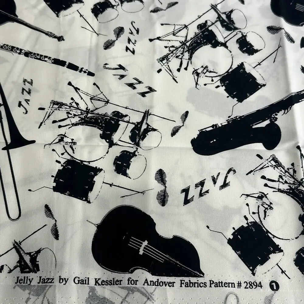 jelly jazz gail kessler musician saxaphone print music notes